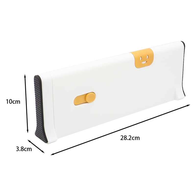 Hsthe Sea 2Pcs Adjustable Drawer Dividers Organizer, Expandable Draw Dividers