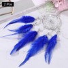 sourcing map 2pcs Dream Catchers with Crystal Beads Wall Decor