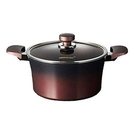 Happycall Titanium IH Pot 24cm High, Brown