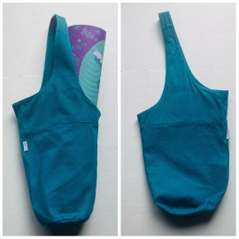 Be Inspired LOT OF 12 - Be Inspired Brand Yoga Mat Sling Bag Lake Green Wholesale Bulk