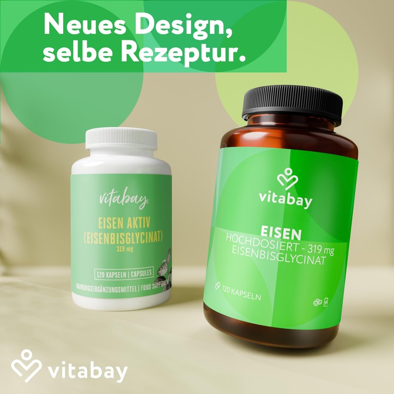 vitabay Vitabay Iron High Dose 319 mg - 120 Vegan
