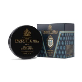 Truefitt & Hill Truefitt & Hill Shaving Cream Bowl - Grafton - Premium Glycerin-Based Lather, Smooth Glide, and Hydration for a Luxurious Shave - 6.7 oz.