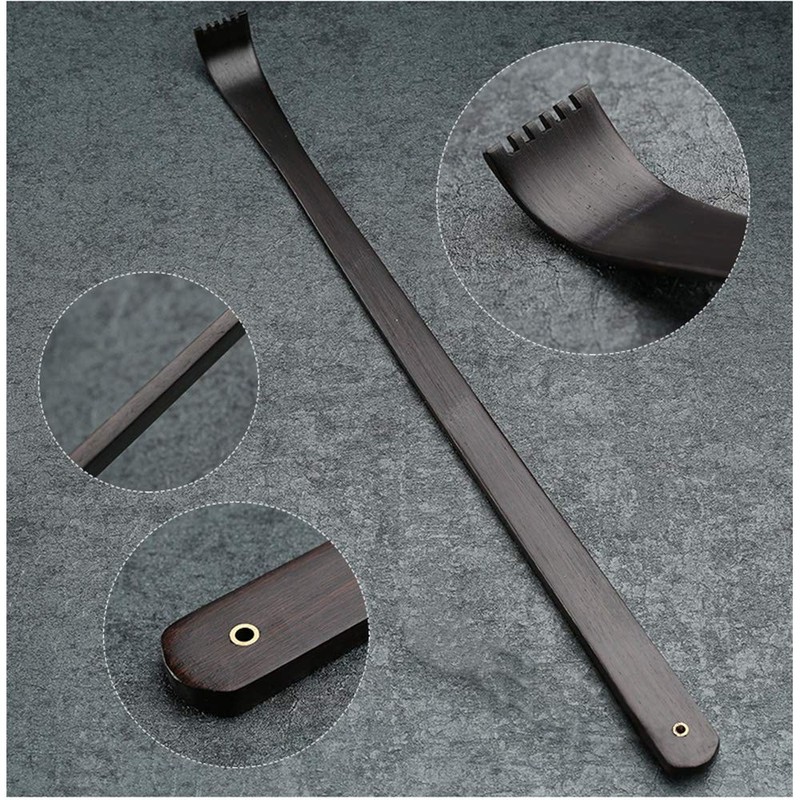Tomorotec 100% Natural Wood Back Massager, Therapeutic Back Scratchers, Body