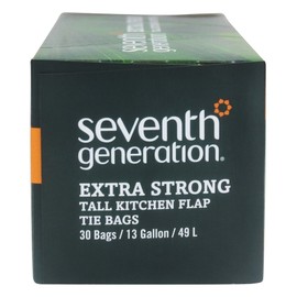 Seventh Generation, Tall Kitchen Trash Bags 13 gal, 30 count