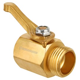 Haus & Garten Heavy-Duty Brass Shut Off Valve