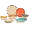 Carlisle FoodService Products Mingle Plastic Rimmed Bowl, Soup Bowl for