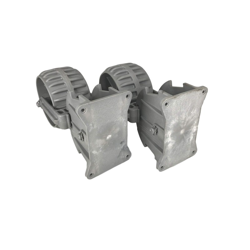 Pactrade Marine Flip-up Retrackable Dinghy Wheels Pair Nylon Inflatable Boat