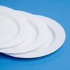 STACKABLES Pack of 20 Hard Plastic Plates 10.25" Elegant Party