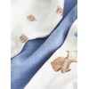 NEXT Pack of 3 Cuddly Pyjamas, Light Blue Bear