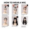 18 Inch High Temperature Fiber Layered Synthetic Wig for Women