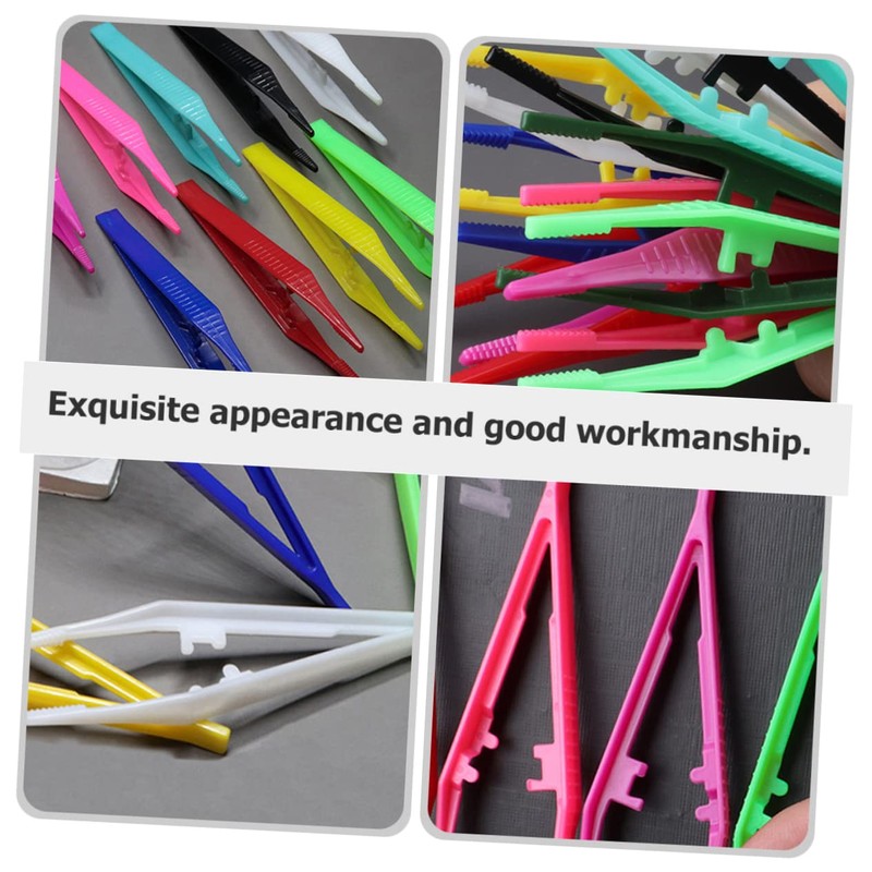 TOVINANNA 60pcs Eyebrow Tweezers Grooming Clips for Precise Trimming and