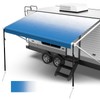 Fonzier RV Awning Fabric Replacement, 19.5oz Heavy Duty Vinyl, with