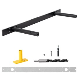 FIRMETAL Heavy Duty Floating Shelf Bracket 22 inch, Hidden Shelf Bracket for Mantel and Shelving, Max Load 200 lbs if Mounted on Studs, Invisible Bracket for Floating Shelves (with Ease Build Kit)