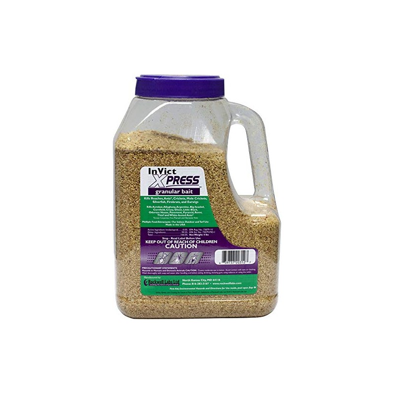 Rockwell Labs IXGB004 InVict Xpress Granular Bait, 4 lb