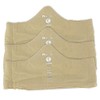 Anti-Stink Bamboo Cotton Bra Liners (Beige, L) from More of Me to Love