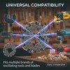5Pcs Starlock Adapter, Starlock Multitool Blades Conversion Kit for DIY