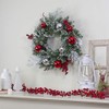 Northlight Flocked Mixed Pine with Ornaments Artificial Christmas Wreath -