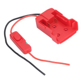 Battery Adapter Dock Power Connector with Fuse Holder 30Amp Fuse Compatible with M18 B2 18V Battery for DIY Robotics