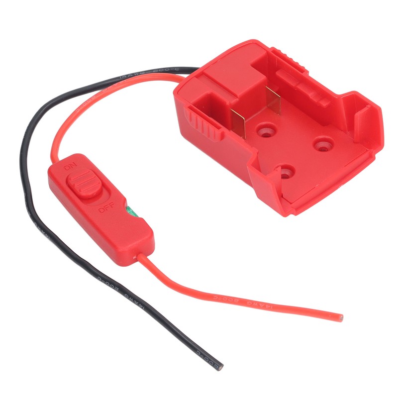 Battery Adapter Dock Power Connector with Fuse Holder 30Amp Fuse