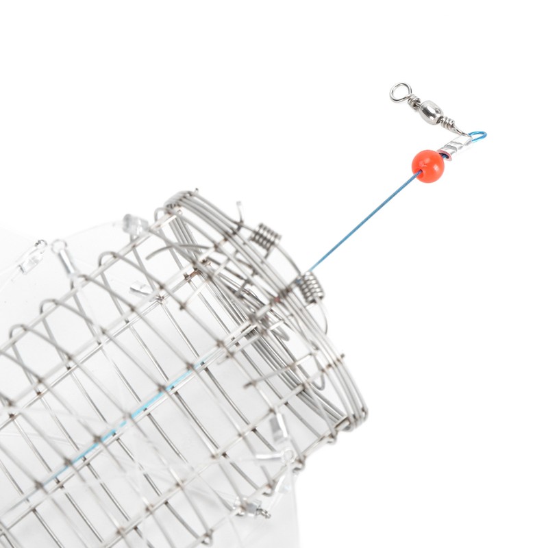 Crab Snares with 8 Loops Reusable Cylindrical Stainless Steel Wire
