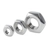 Xiedeai Hex Head Lock Nut - Stainless Steel Metric Thread