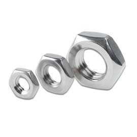 Xiedeai Hex Head Lock Nut - Stainless Steel Metric Thread Hex Thin Lock Nut Hardware Fastener Tool M4 M5 M6 M10 M12 M14 M16