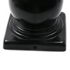 Tsnamay 4Pcs Black Fence Post Caps with Top Ball,Post Caps