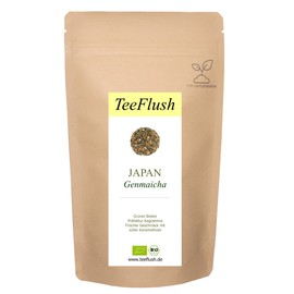 Genmaicha Organic - Japan - Green Tea, 100 g, Harvest 2023, Kyushu Prefecture, Fresh Taste with Sweet Caramel Note