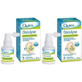 Quies - Doculyse - Anti Ear Wax Plugs - Pack of 2