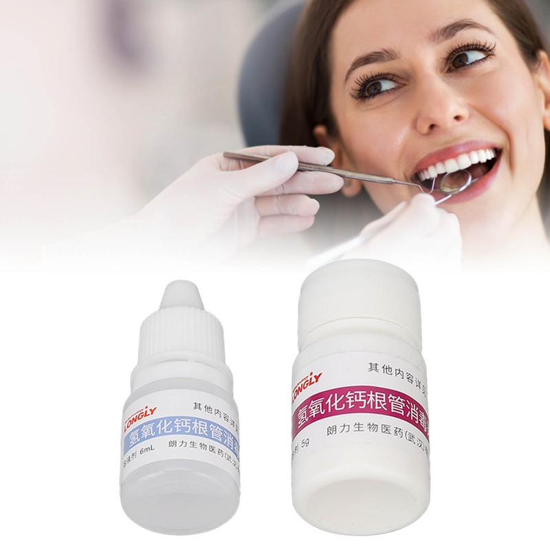 Dental Canal Root Calcium Hydroxide Cleaning Kit Deep Cleansing Safe