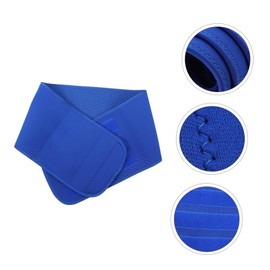 TOVINANNA Belly Band Sports Girdles Fitness Brace for Tummy Control Breathable Waist Support Belt for Athletes Active for Running Gym Weightlifting Blue