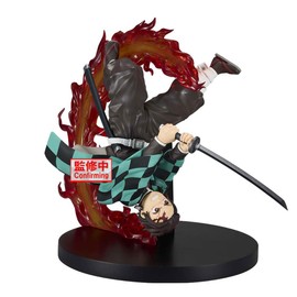 Banpresto Tanjiro Kamado Demon Slayer: Kimetsu No Yaiba, Vibration Stars Plus, 12 cm, Multicoloured, BP29068P, Ideal for Anime Fans