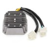 Voltage Regulator Rectifier 7 Wires DualPlug Aluminum Alloy ABS for