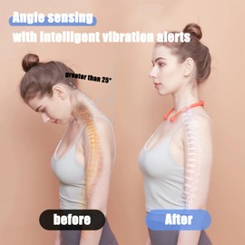Soothing Neck Instrument, Lymphatic Drainage Device for Neck,Massager Relief Soothing Instrument for Sitting Posture Correction Sitting Posture Correction (1)