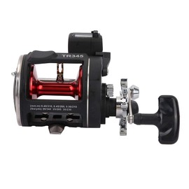 Trolling Reels Equipped with Line Counter Black Trolling Saltwater Offshore Reel Wheel Reels Fishing