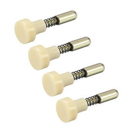 uxcell Plunger Latches Spring-Loaded 6.3mm Dia Head 5.5mm Dia Spring 43mm Total Length, 4pcs