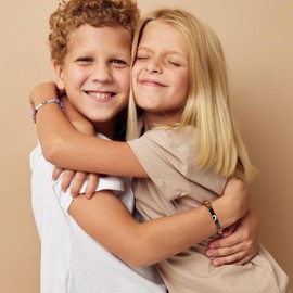 JoycuFF Brother and Sister Bracelets - Birthday, Valentine's Day, Christmas Gifts for Adult, Older, Big Brother, Little Sister