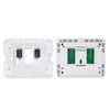 Robertshaw RS9220 Pro Series 7-Day Programmable Thermostat, Multi-Stage, 2 Heat
