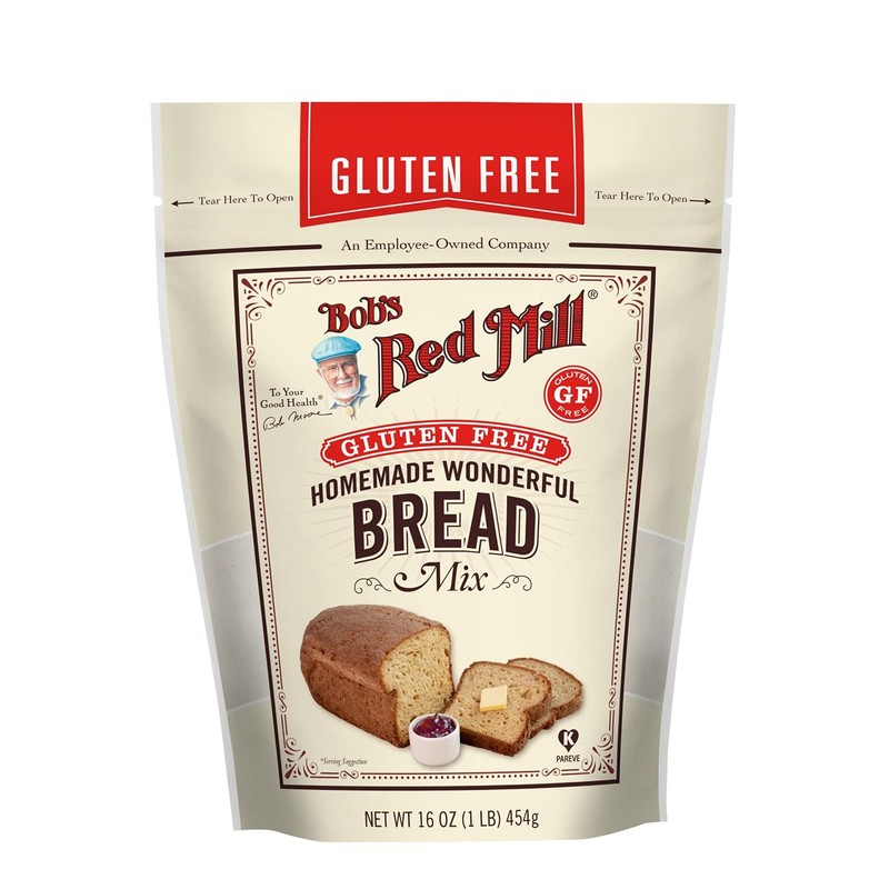 Bob's Red Mill Gluten Free Homemade Wonderful Bread Mix, 16oz