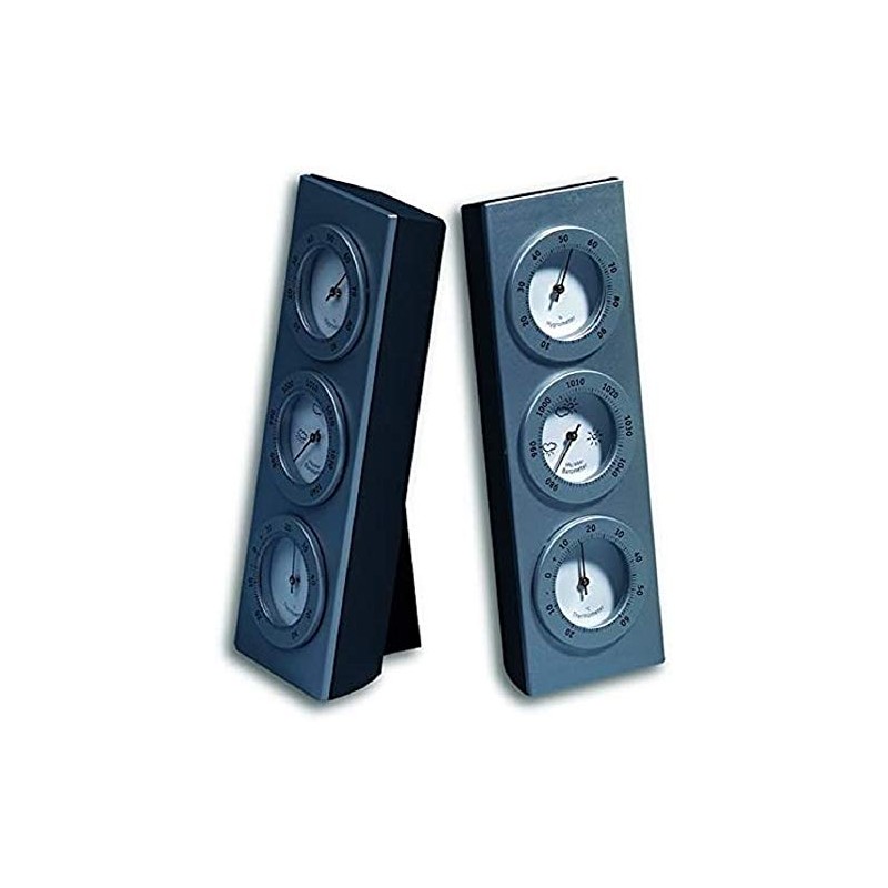 TFA 20.3015.54 Mini Weather Station Metallic Silver Anthracite