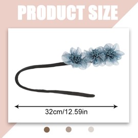 LAJUP 2 Stück Flower Hair Bun Roller Twist Hairstyle Dutt Haarschmuck Bun Hair Clip Fauler Lockenwickler Haarknoten Maker Haarknotenmacher For Women And Girls