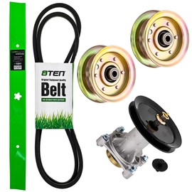 8TEN Blade Spindle Belt Idler Deck Rebuild Kit for Weed Eater WE261 26-Inch 587819701 532428578 532428500 532193197