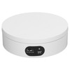 Rotating Display Stand White Epoxy Resin Flashing Motorized Rotating Display