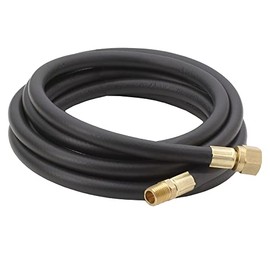 Bayou Classic 7910 10-ft High Pressure LPG Hose 1/4-in MNPT x 3/8-in FNPT Brass Connector 350-psi Maximum Use