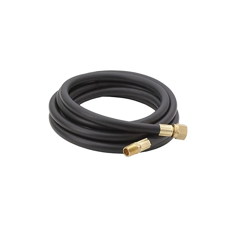 Bayou Classic 7910 10-ft High Pressure LPG Hose 1/4-in MNPT