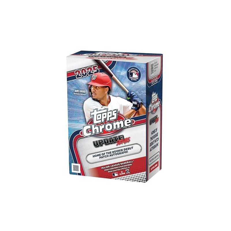 Topps 2025 Chrome Baseball Update Series Value Blaster Box