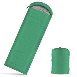 OBTANIM Camping Sleeping Bags Portable Waterproof Sleeping Bag for Adults Kids 4 Seasons Winter, Fall, Spring, Summer Backpacking Hiking Camping Mountaineering Indoor Outdoor Use (Green)