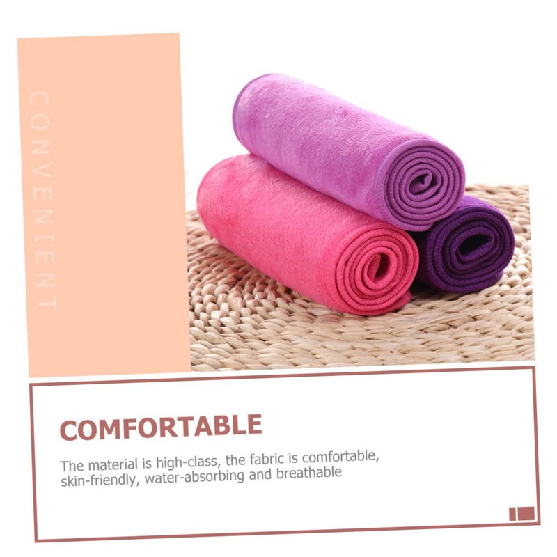 IWOWHERO 3pcs Microfiber Hair Drying Towel Wrap Turban Absorbent Spa