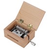 15 Note HandCranked Wooden Music Box with 7Pcs Blank Paper