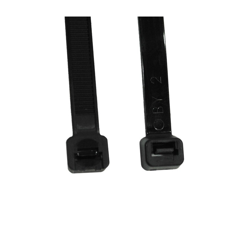 Pack of 100 Cable Ties Red 100 mm x 2.5